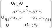 Polysulfurized 4-[(2,4-dinitrophenyl)amino]phenol